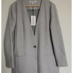 WULI:LUU by Gok Wan Longline Marled
Coat,  ( £94) US 10